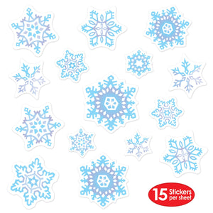 Snowflake Stickers