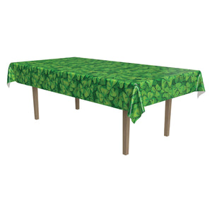 St. Patrick's Day Shamrock Tablecover - Bulk 12 Pack