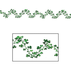 Bulk Shamrock Garland (Case of 12) by Beistle