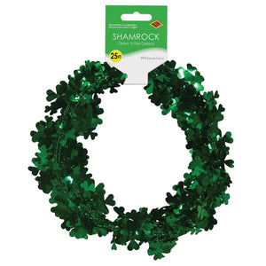 Bulk Shamrock Garland (Case of 12) by Beistle