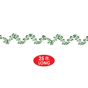 Bulk Shamrock Garland (Case of 12) by Beistle