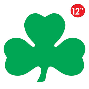 Bulk Pkgd Printed Shamrock Cutouts (24 Pkgs Per Case) by Beistle