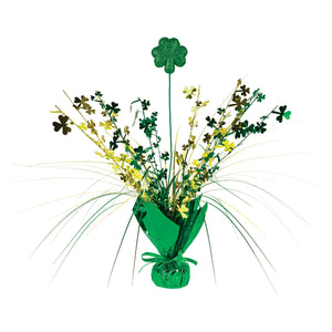 Shamrock Gleam 'N Spray Centerpiece - Bulk 12 Pack