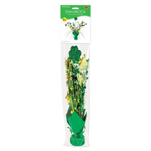 Beistle Bulk Shamrock Gleam 'N Spray Centerpiece - 12 Pack