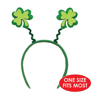 Glittered Shamrock Boppers