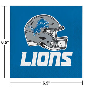 Detroit Lions 41 Piece Party Pack for 8 Fans