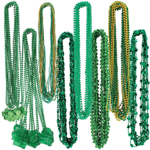 St Patrick's Bead Assortment - Bulk 100 Pack