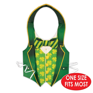 Plastic St Patrick Vest