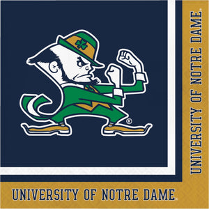 Notre Dame Fighting Irish 2-Ply Paper Luncheon Napkin (20/Pkg)