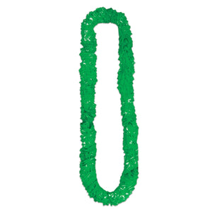 St. Patrick's Day Soft-Twist St Patrick's Poly Leis - green - Bulk 144 Pack