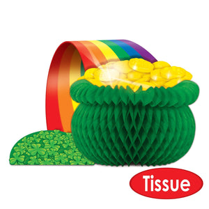 St. Patricks Day Pot-O-Gold Centerpiece (Case of 12)