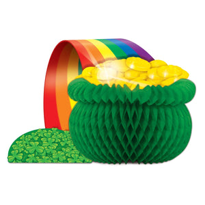 St. Patrick's Day Pot O' Gold Centerpiece - Bulk 12 Pack