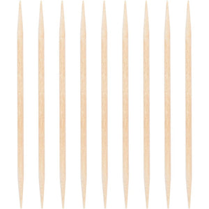 Bulk Pack of 600 2.5" Wood Toothpicks in Dispenser, Natural