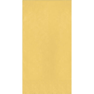 Bulk Pack of 80 Soft Yellow 2Ply Dinner Napkin