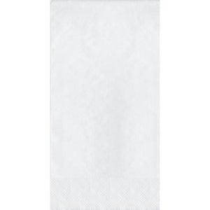 Bulk Pack of 80 White 2Ply Dinner Napkin