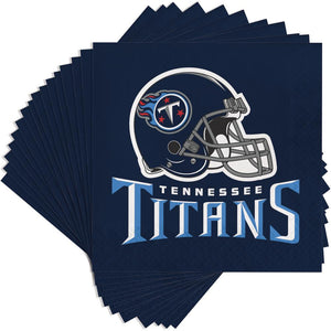 Bulk Pack of 32 Tennessee Titans Napkins