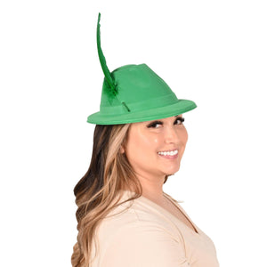 Oktoberfest Party Supplies - Green Velour Alpine