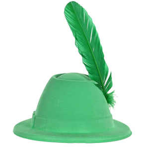 Oktoberfest Party Supplies - Green Velour Alpine