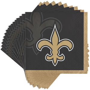 Bulk Pack of 48 New Orleans Saints Beverage Napkins