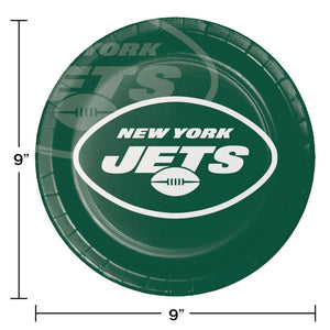 New York Jets 49 Piece Party Pack for 8 Fans