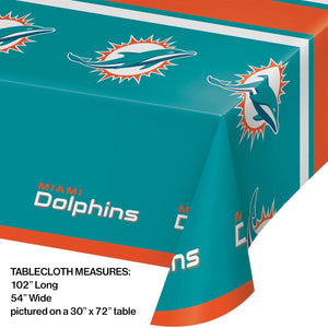 Miami Dolphins 49 Piece Party Pack for 8 Fans