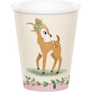 Bulk Pack of 16 Deer Little One Hot/Cold Cup 9Oz