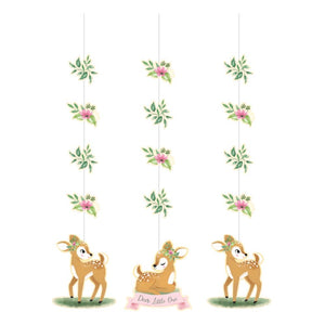 Bulk Pack of 6 Deer Little One Hanging Cutouts