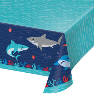 Bulk Pack of 2 Shark Party Paper Tablecover, 54"x102"