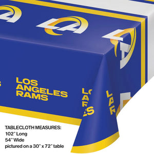 Los Angeles Rams 49 Piece Party Pack for 8 Fans