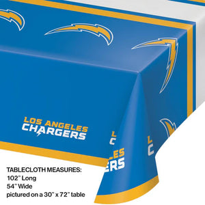 Los Angeles Chargers 49 Piece Party Pack for 8 Fans