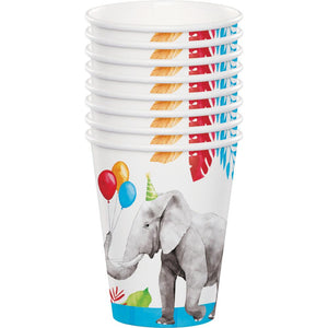 Bulk Pack of 16 Party Animals Hot/Cold Cup 9Oz Asstd Designs