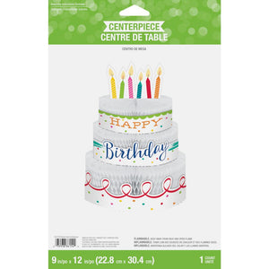 Bulk Pack of 2 Festive Cake Centerpiece w/ Attachments