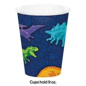 Bulk Pack of 16 Dino Dig Hot/Cold Cup 8Oz