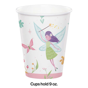 Bulk Pack of 16 Fairy Forest Hot/Cold Cup 9Oz