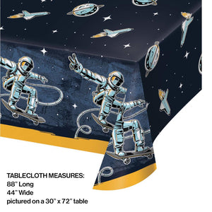 Bulk Pack of 2 Space Skater Tablecover 54" x 102"