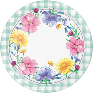 Bulk Pack of 16 Bunny & Blooms Dinner Plate