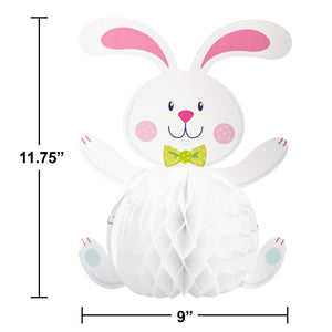 Bulk Pack of 2 Centerpiece 3D Easter Bunny