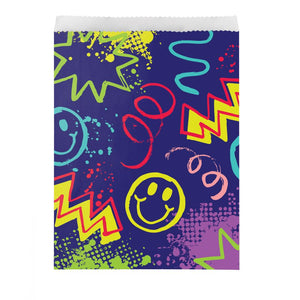 Graffiti Party Paper Treat Bag, Large (8/Pkg)