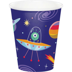 Space Adventures Paper Hot/Cold Cup 9oz. (8/Pkg)