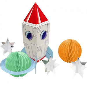 Space Adventures 3D Centerpiece (6/Pkg)