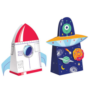 Space Adventures Treat Bag w/ Attachments (8/Pkg)