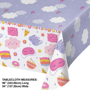 Sweet Dreams Paper Tablecover, 54" x 102" (1/Pkg)