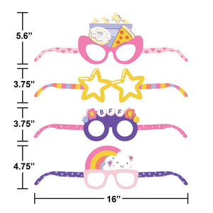 Sweet Dreams Paper Glasses (4/Pkg)