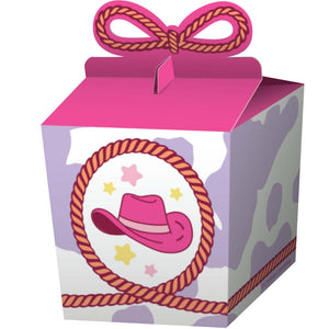 Boots and Bows Favor Box (8/Pkg)