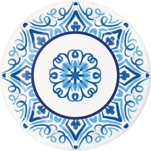 Blue Willow 8.75 inch Paper Dinner Plate (8/Pkg)