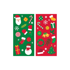 Bulk Pack of 24 Christmas Stickers