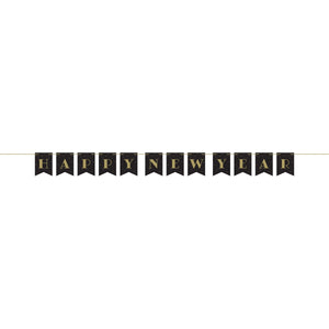 Bulk Pack of 2 New Years Ribbon Banner