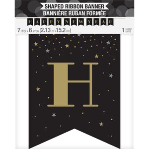 Bulk Pack of 2 New Years Ribbon Banner