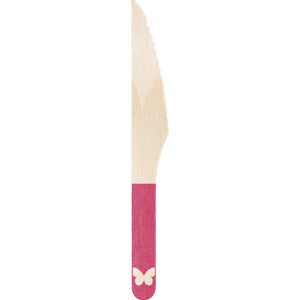 Pink Dolly Parton Assorted Wooden Cutlery (24/Pkg)