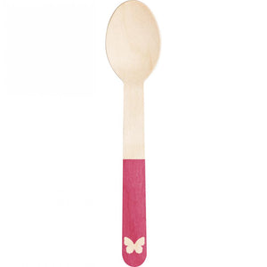 Pink Dolly Parton Assorted Wooden Cutlery (24/Pkg)